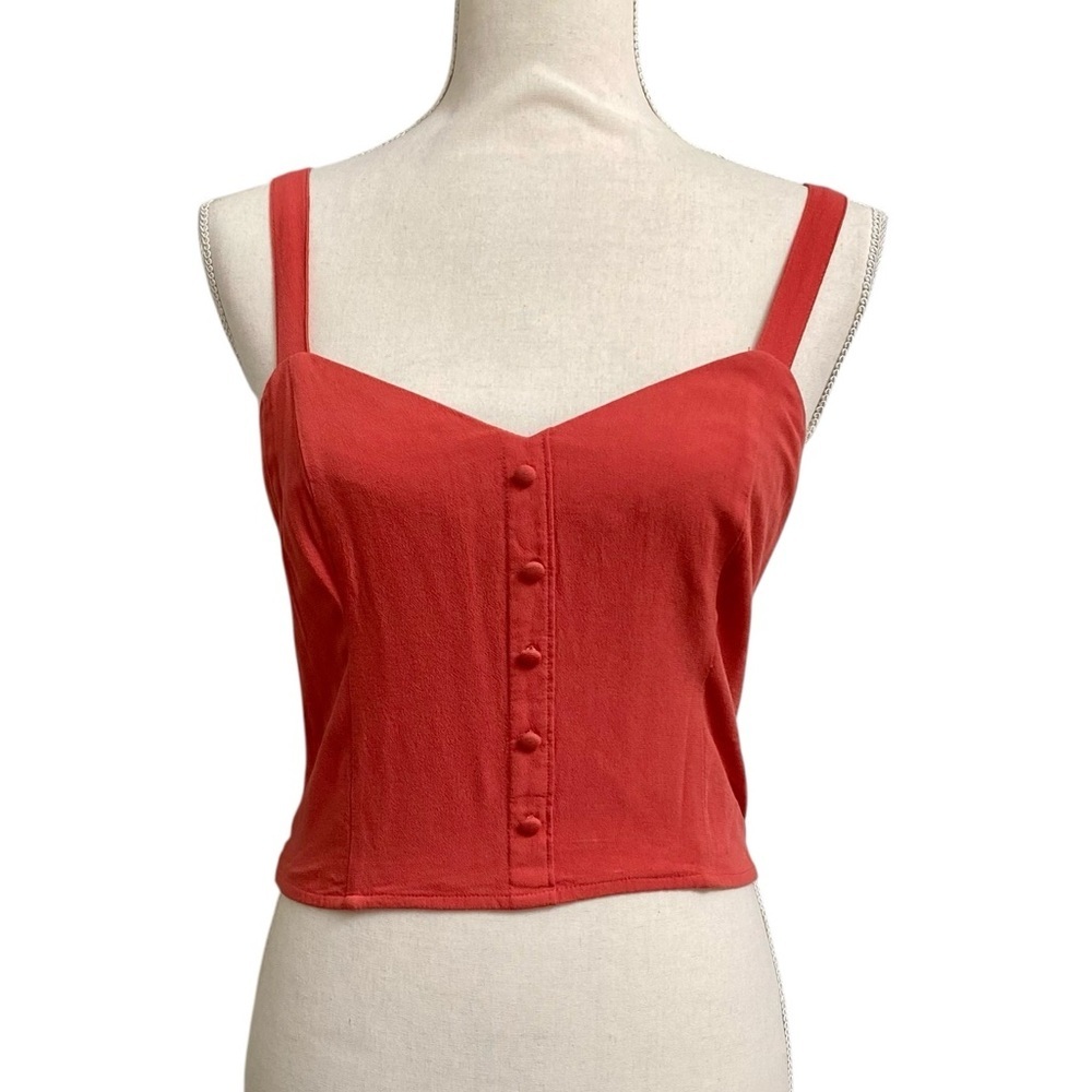 Abercrombie & Fitch Raspberry Sorbet Cropped Cami… - image 3